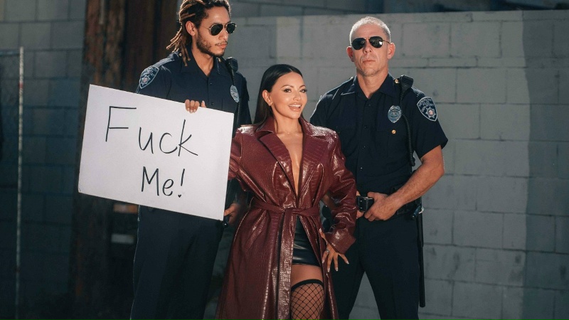Watch Brandy Salazar – Brazzers 5 – Double Booked You Gonna Fuck Me Officers on HornyHub